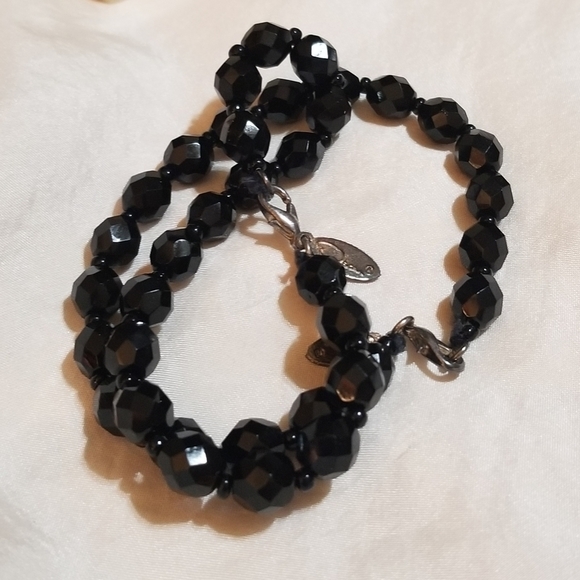 2 VTG Oscar De La Renta Crystal Bracelets - Picture 2 of 5